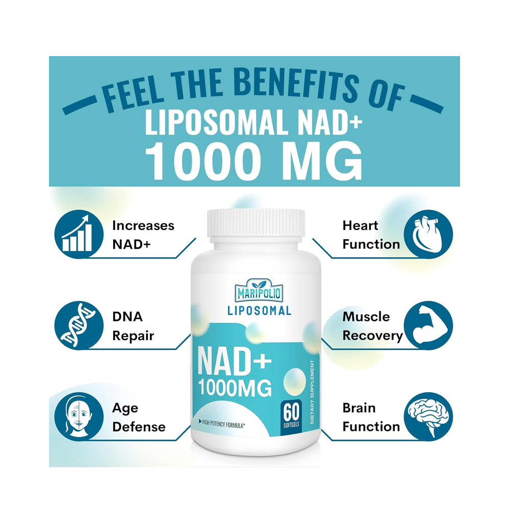 Maripoloi Liposomal NAD+1000mg Softgels