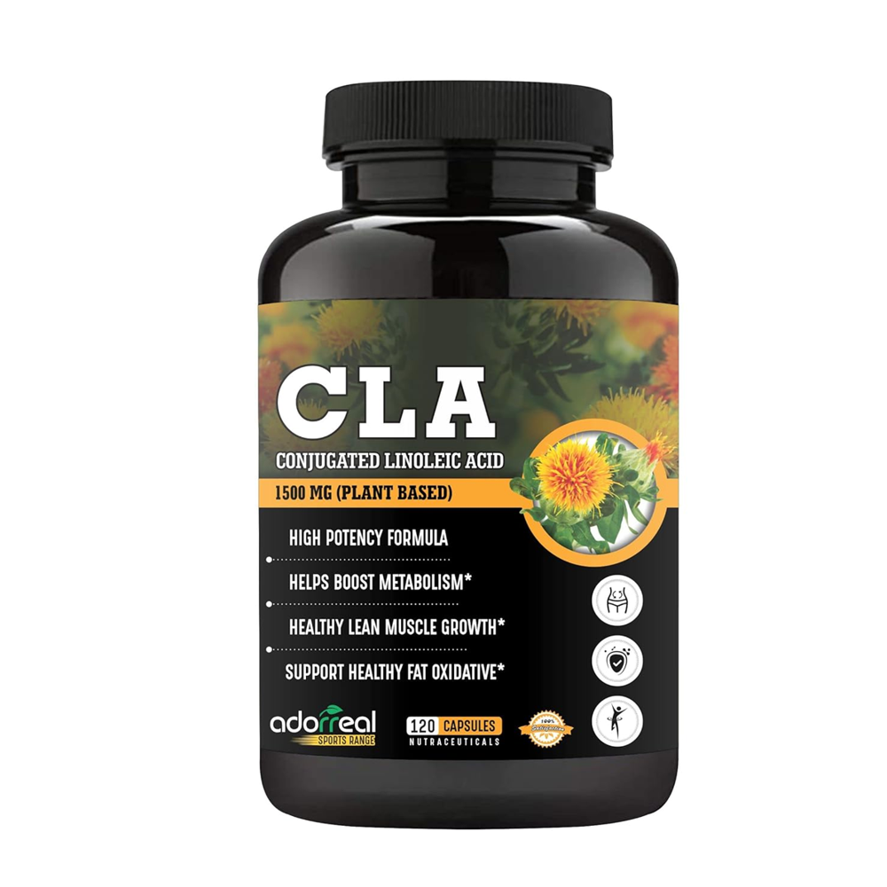 Adorreal Cla Conjugated Linoleic Acid 120 Capsules