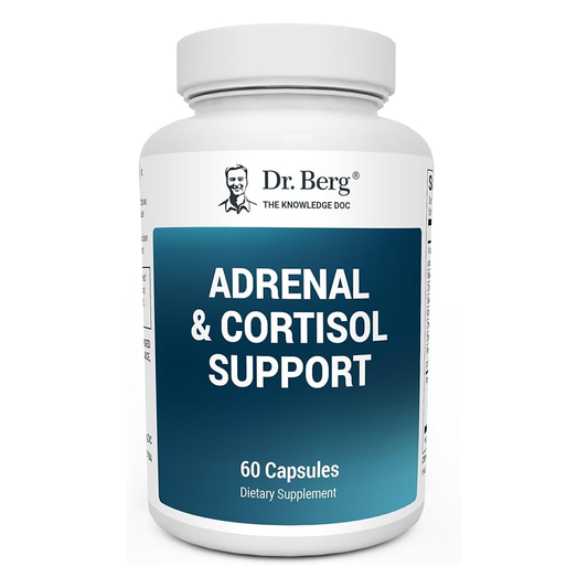 Dr. Berg Adrenal & Cortisol Support – (60 Capsules)