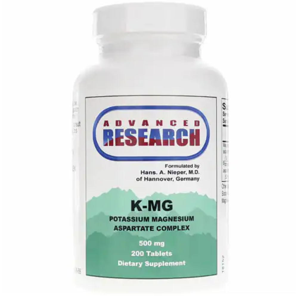 Advanced Research K-mg Tablets - Potassium Magnesium Aspartate Complex 500 Mg