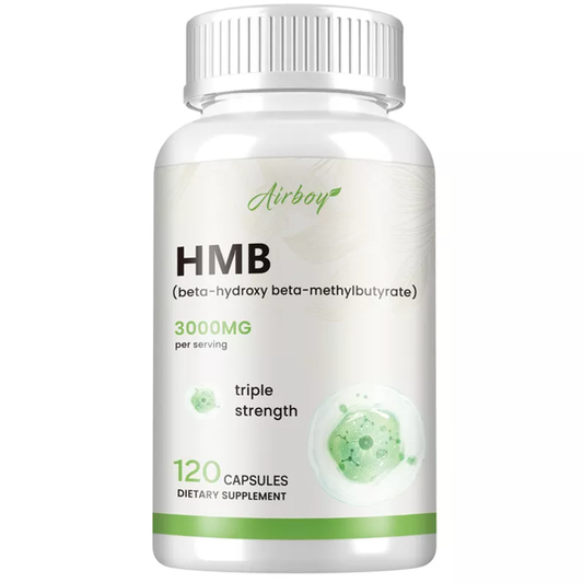 Airboy HMB 3000MG – Triple Strength Muscle  Support | 120 Capsules