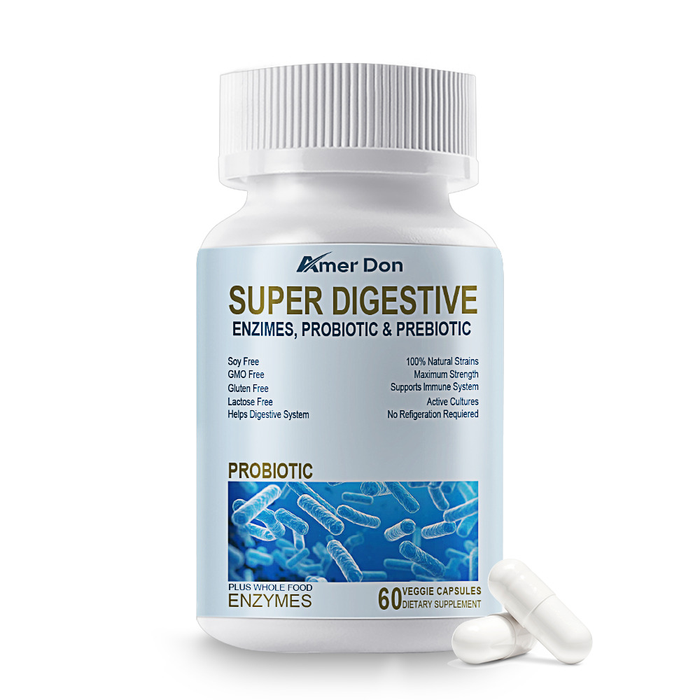 Amer Don' Super Digestive Probiotic 100 Billion Cfu Capsules