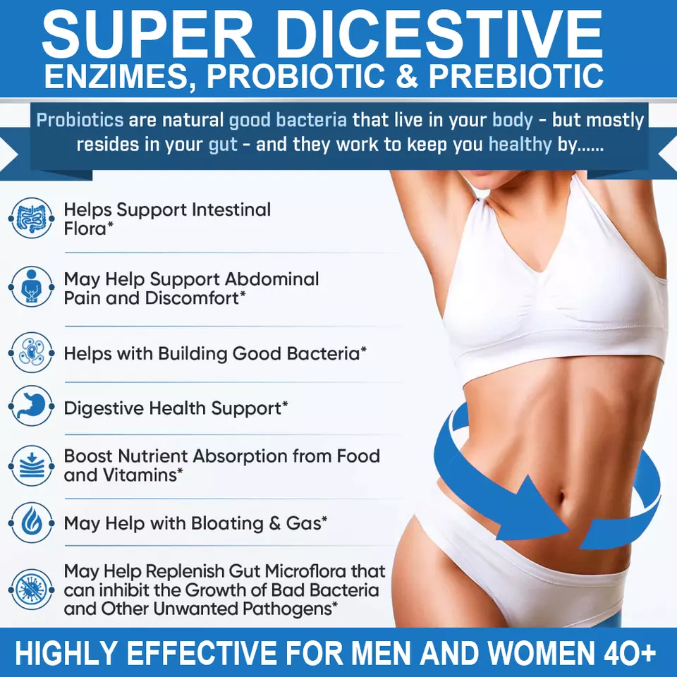 Amer Don' Super Digestive Probiotic 100 Billion Cfu Capsules