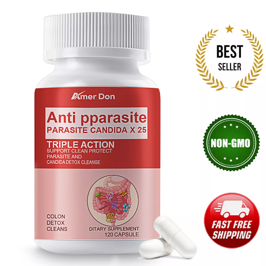 Amer Don Anti Parasite Candida Cleanse 120 Capsules
