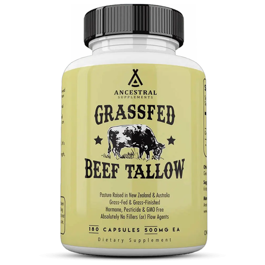 Ancestral Supplements Grass Fed Beef Tallow Capsules