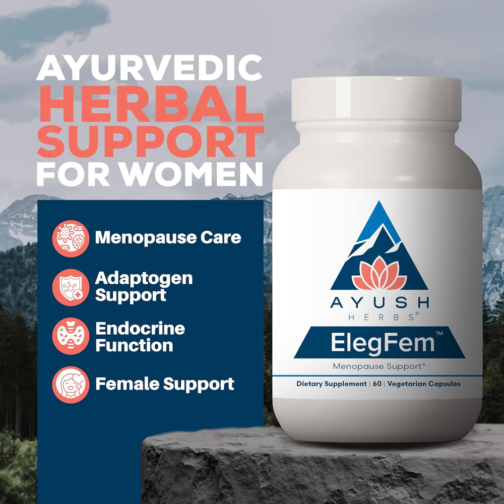 Ayush Herbs Eleg Fem Menopause Capsules