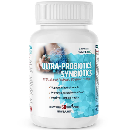 Azma Biotech Synbiotic Ultra Probiotics Synbiotic 60 Capsules