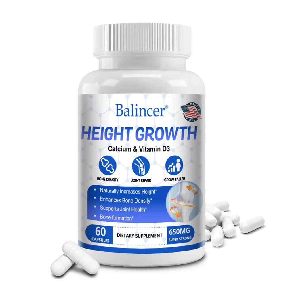 Balincer Height Growth Capsules 650 Mg