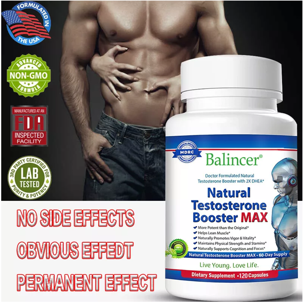 Balincer Natural Testosterone Booster Max For Men