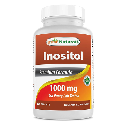 Best Naturals Inositol 1000 mg Tablets