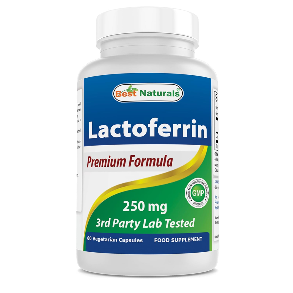 Best Naturals Lactoferrin 250 Mg Capsules