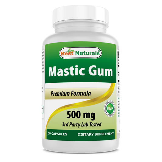 Best Naturals Mastic Gum 500 mg Capsules