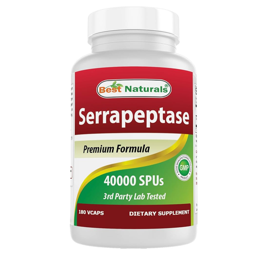 Best Naturals Serrapeptase 40000 SPUs Capsules