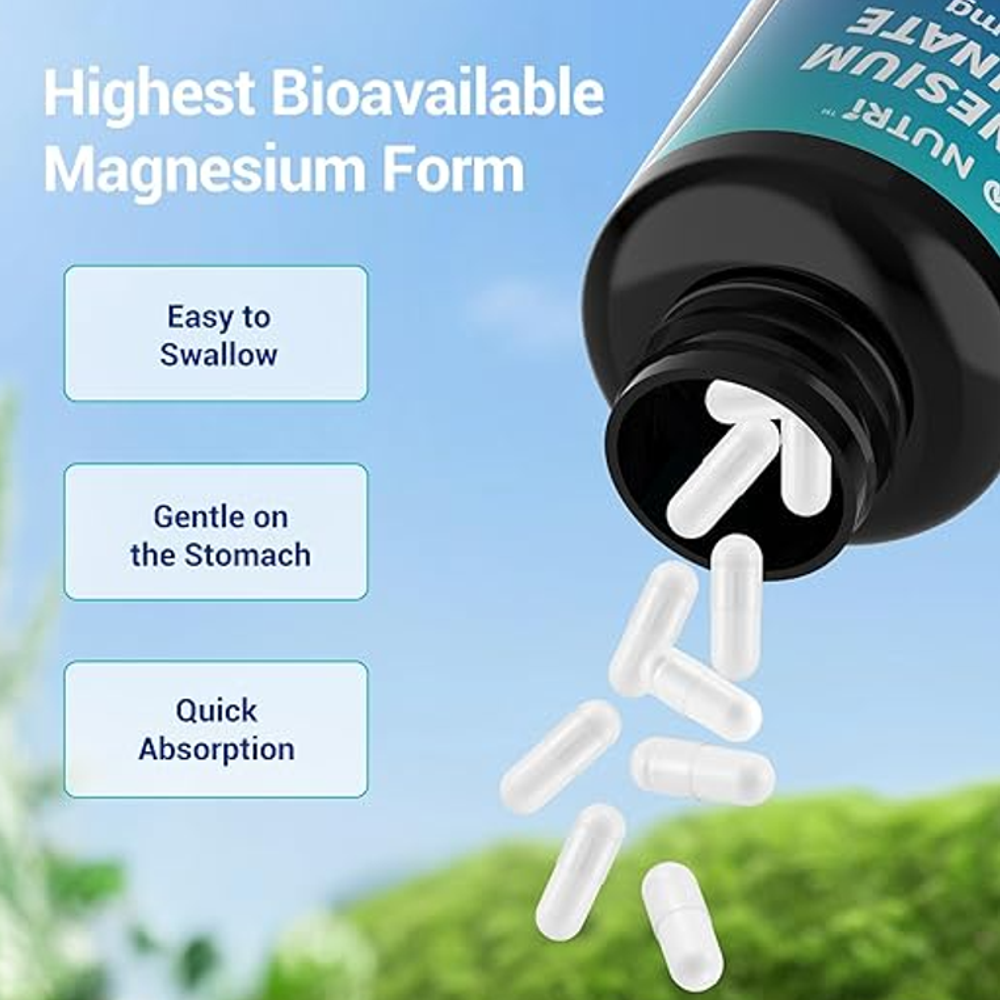 Bio Nutri™ Magnesium Glycinate 500mg – 120 Capsules