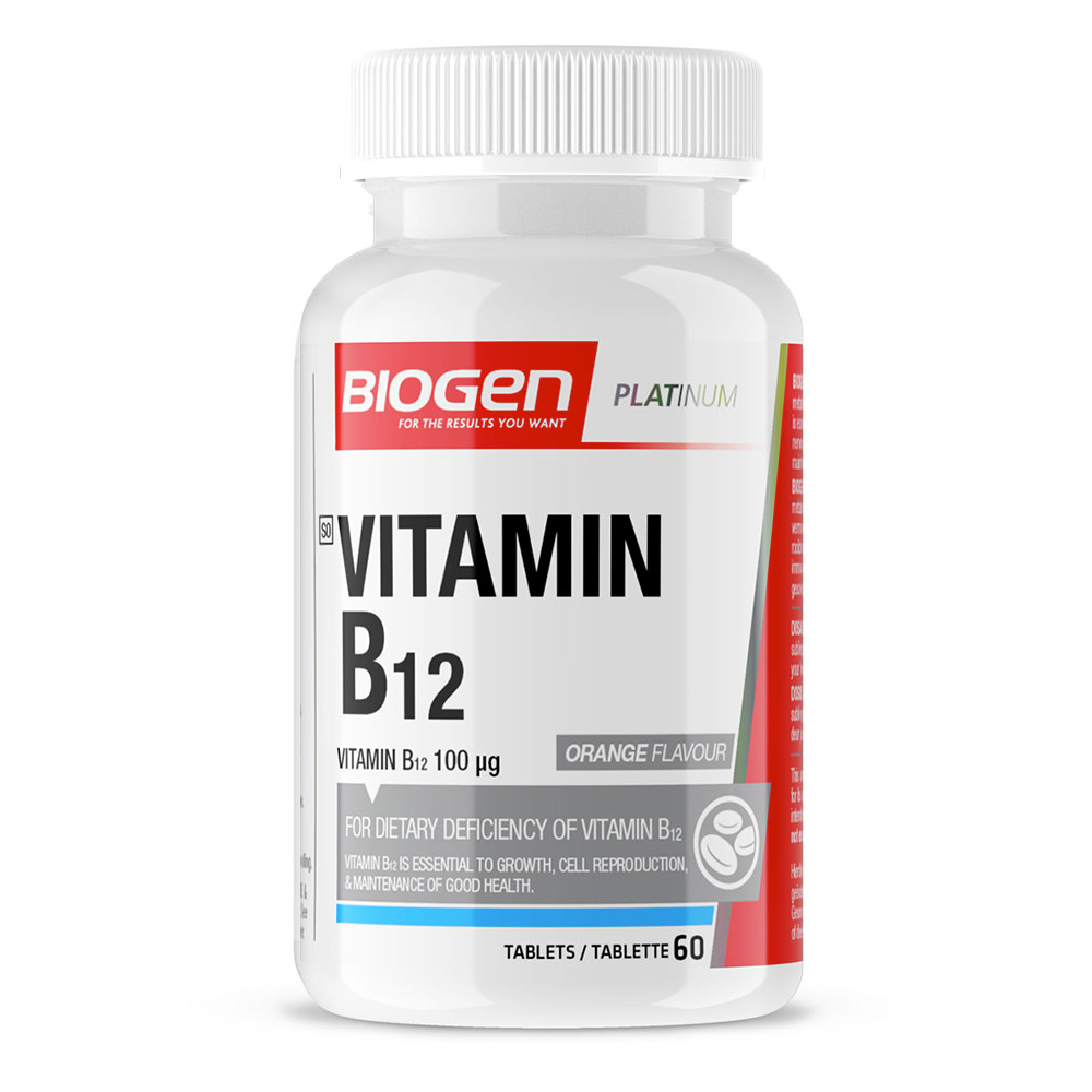 Biogen Vitamin B12 Vitamin 100mg Capsules