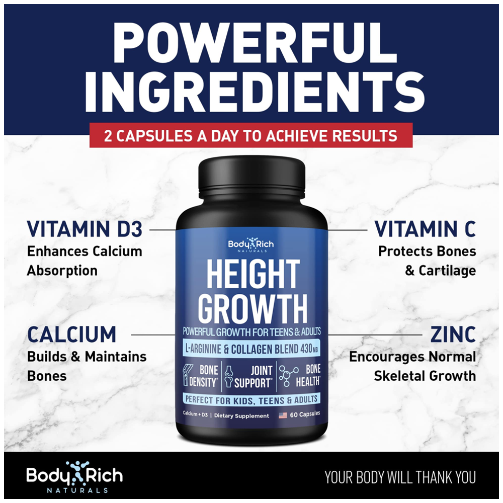 Bodirich Growth Pills Capsules