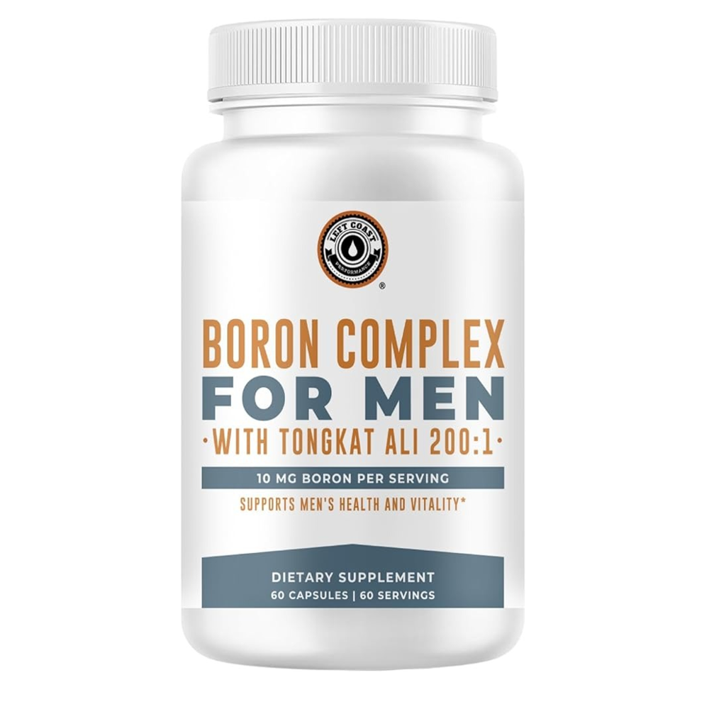 Boron Supplement For Men With Tongkat Ali 60 Capsule