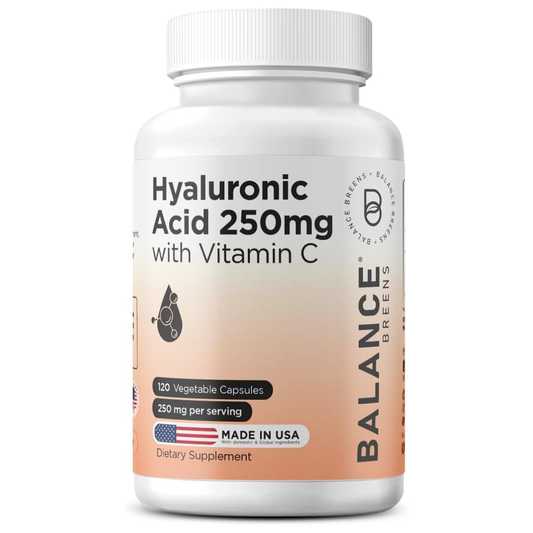 Breens Balance Hyaluronic Acid 250 Mg Capsules - With Vitamin C
