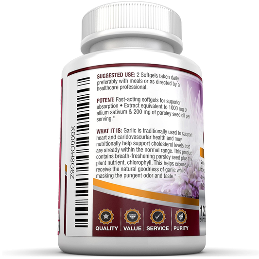 Bri Nutrition Extra Strength Garlic Softgels