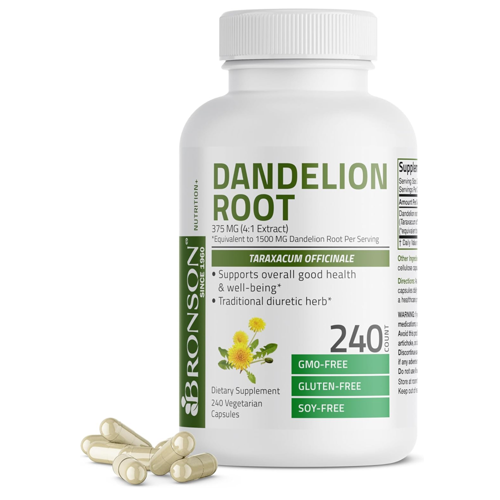 Bronson Dandelion Root High Potency Supplement