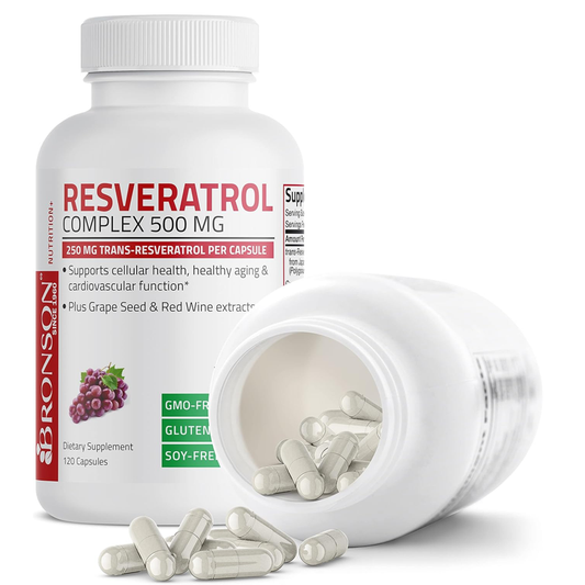 Bronson Resveratrol Complex 500mg – Powerful Antioxidant