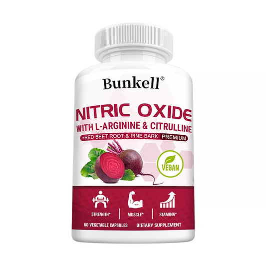 Bunkell Nitric Oxide Capsules - With L-arginine & L-citrulline