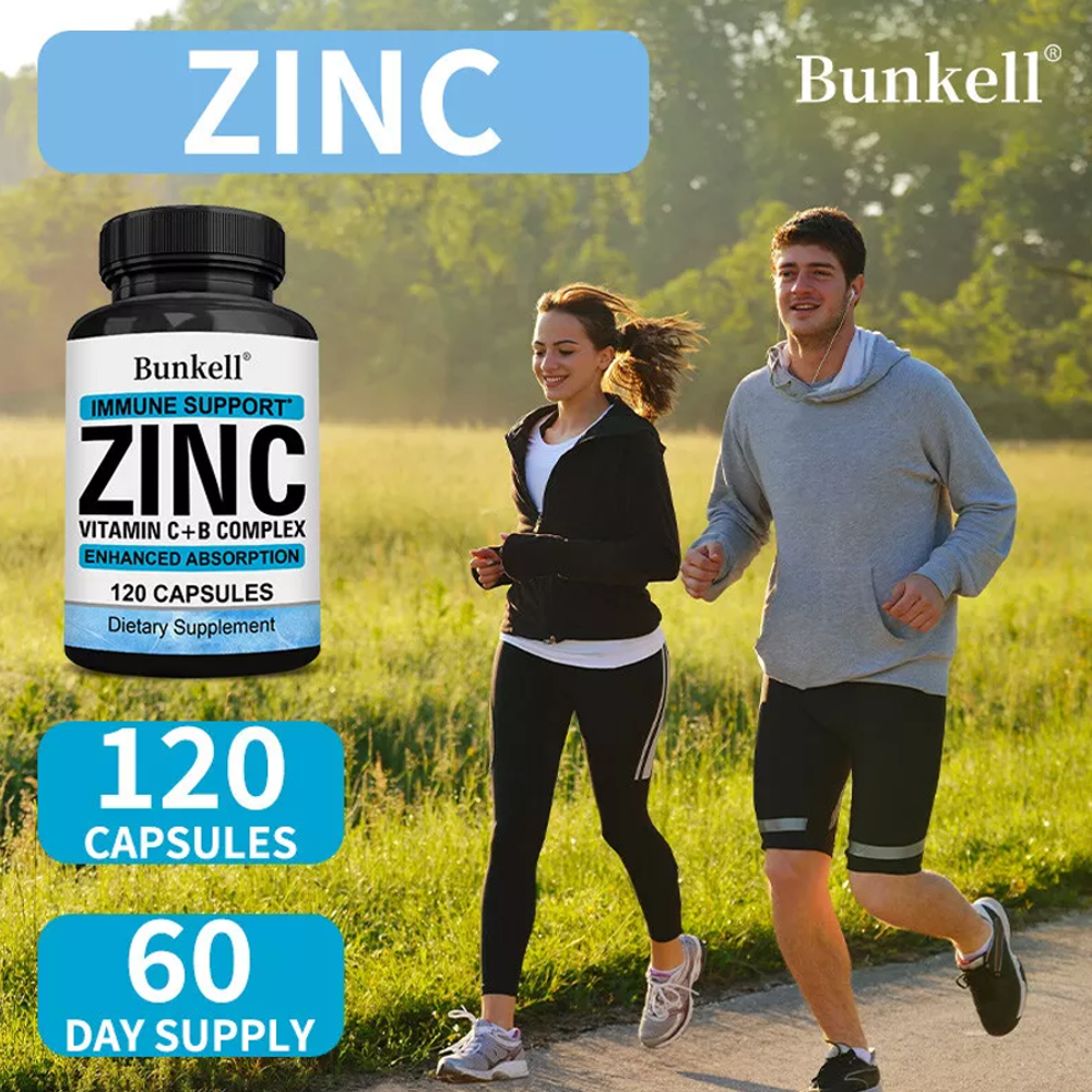 Bunkell Immune Support– Zinc, Vitamin C & B Complex