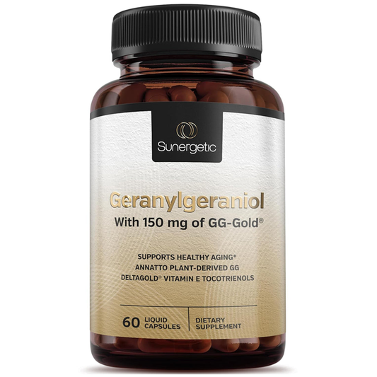 Sunergetic GG-Gold® Geranylgeraniol – (60 Liquid Capsules)