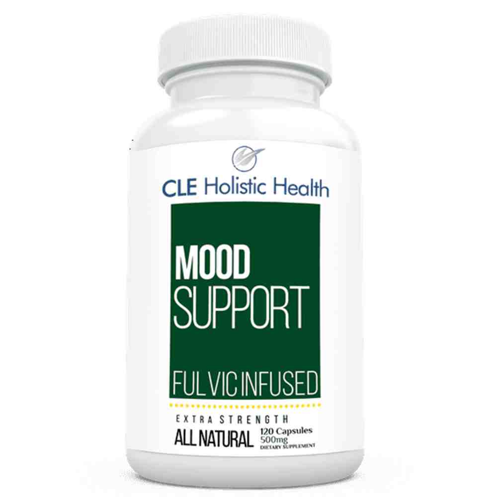 CLE Holistic Mood Support – Fulvic Infused Extra Strength Formula – 120 Capsules