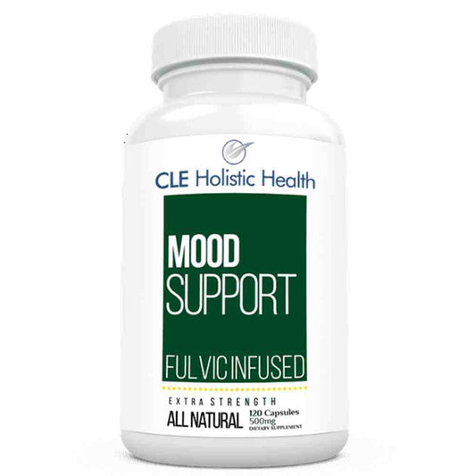 CLE Holistic Mood Support – Fulvic Infused Extra Strength Formula – 120 Capsules