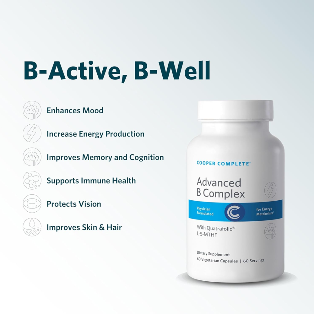 Cooper Complete Advanced B Complex Capsules
