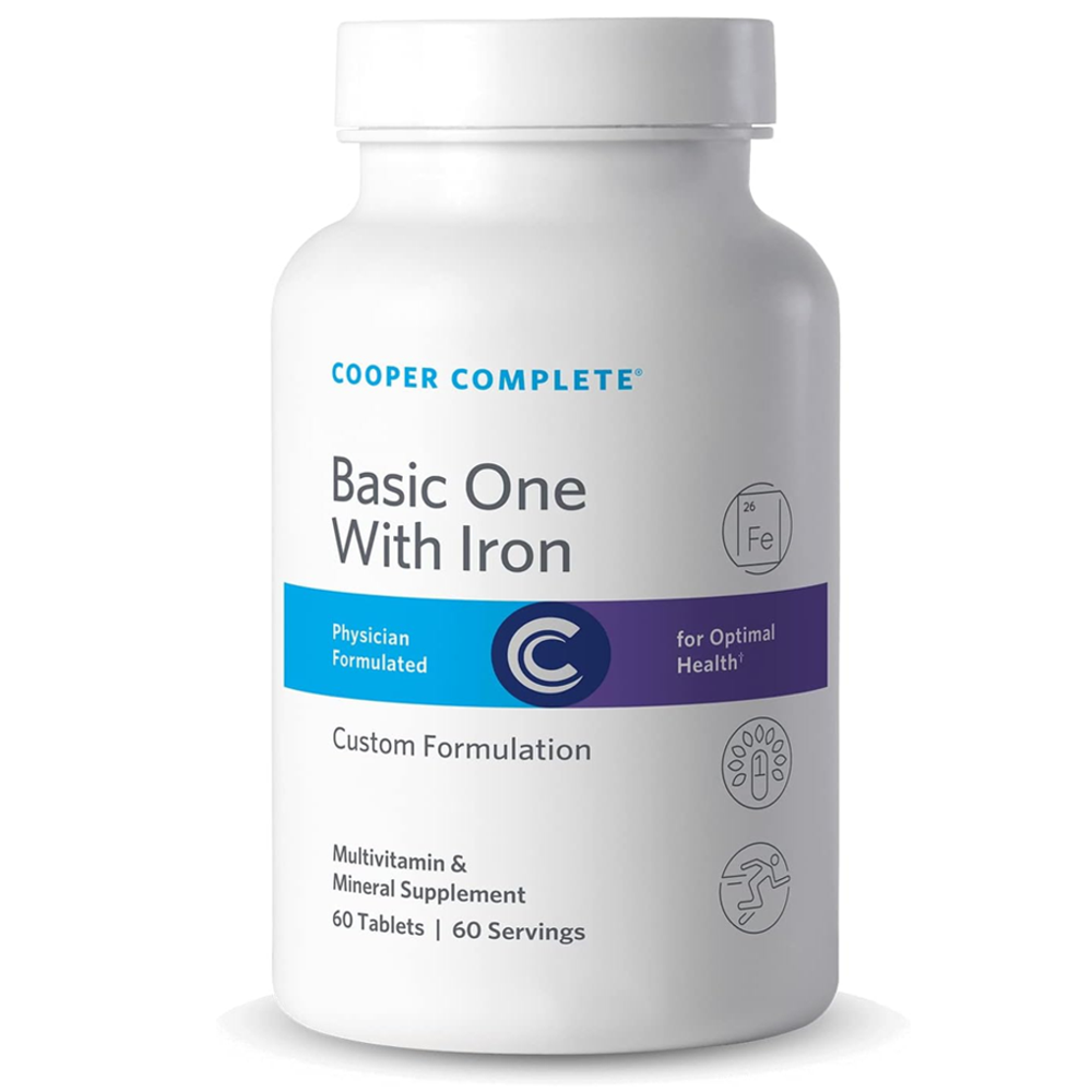 Cooper Complete Basic One Multivitamin with Iron