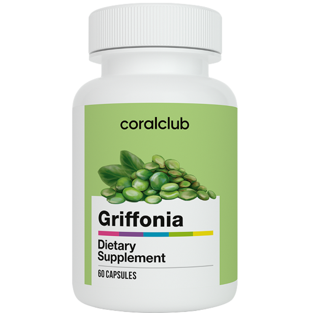 Coral Club Griffonia – Natural Mood & Sleep Support Capsules