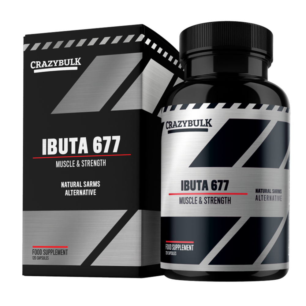 Crazy Bulk Ibuta 677 Muscle & Strength Capsules