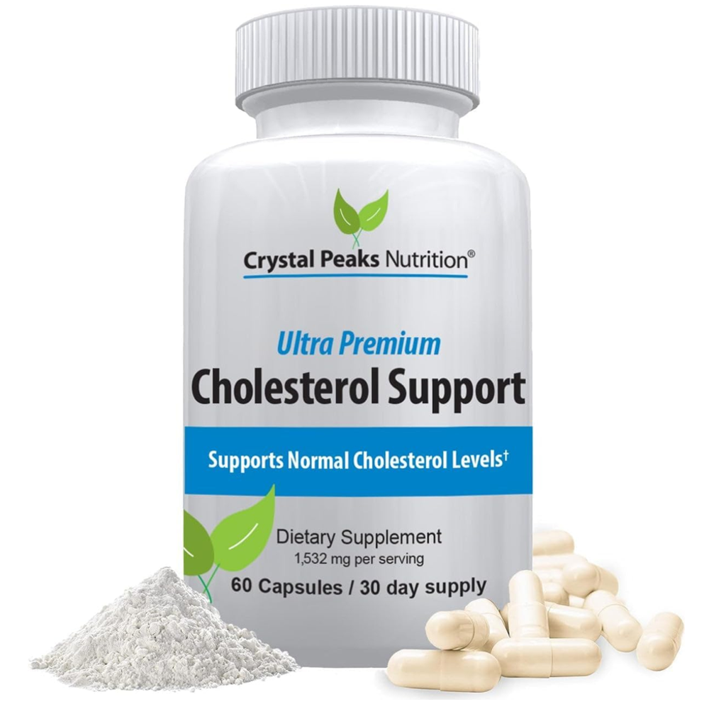 Crystal Peaks Nutrition Cholesterol Support Capsules