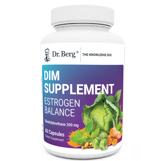 Dr. Berg DIM Supplement – Estrogen Balance ( 60 Capsules)