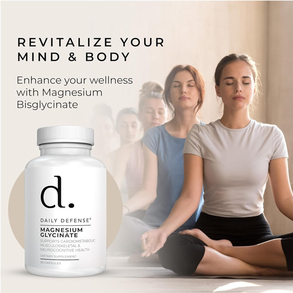 Daily Defense Magnesium Glycinate Capsules