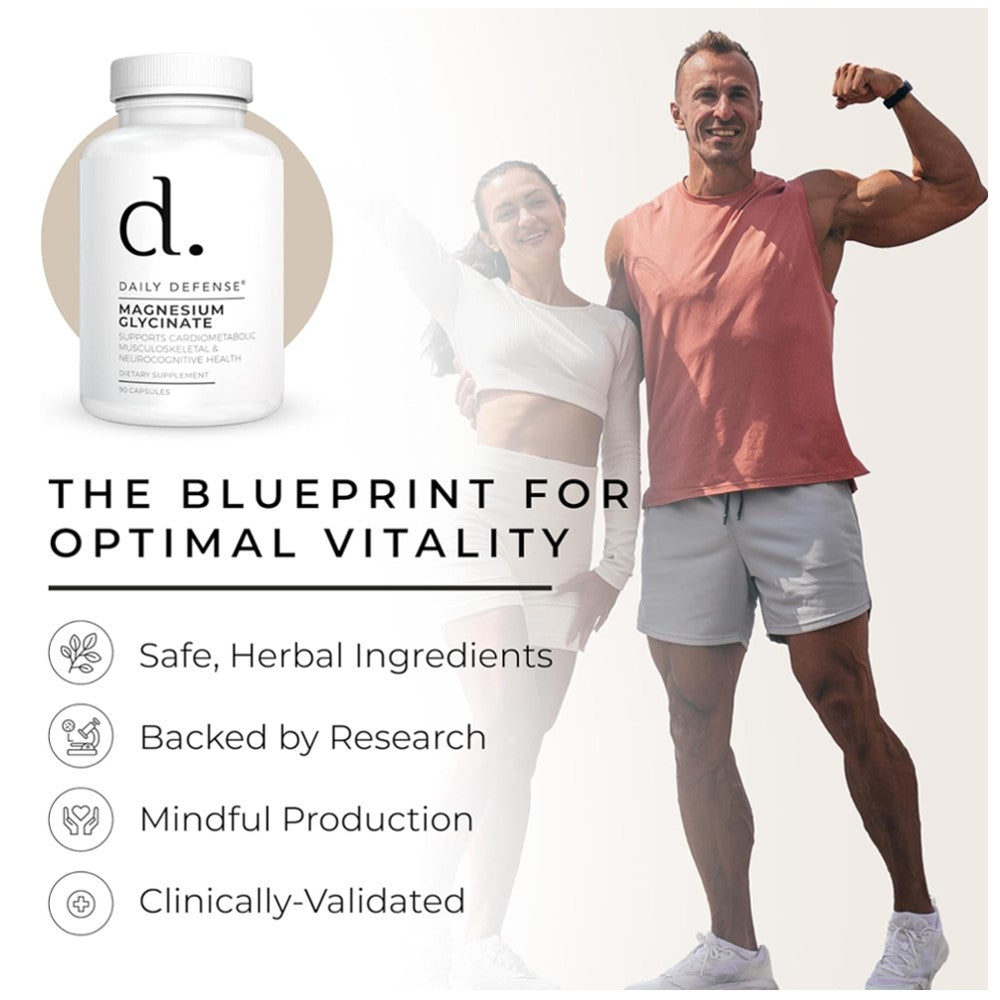 Daily Defense Magnesium Glycinate Capsules