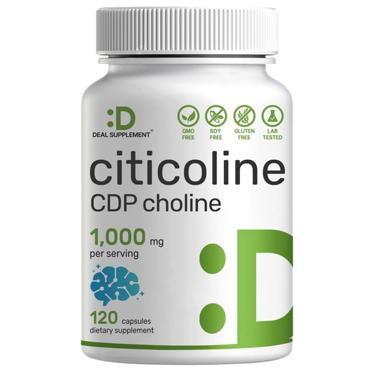 Deal Supplement Citicoline Cdp Choline 1000mg