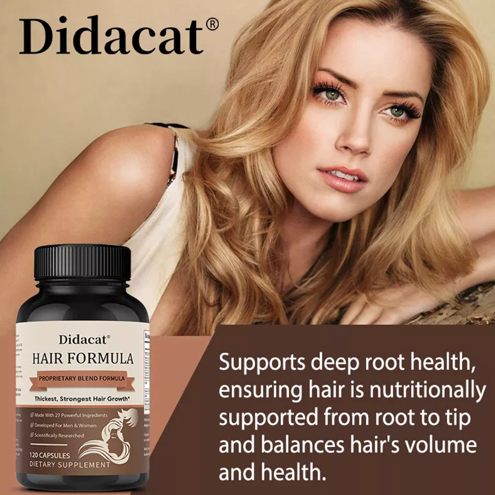 Didacat Hair Growth Formula –  Blend for Thick & Strong Hair