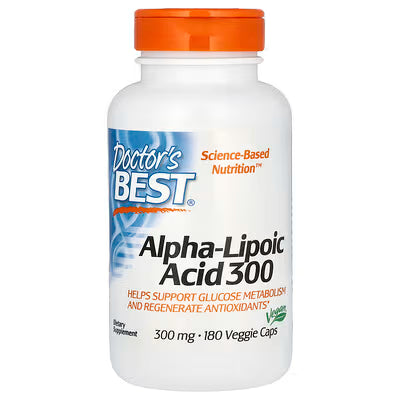 Doctor's Best Alpha Lipoic Acid 300 Supplement