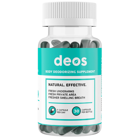 Deos Natural Body Deodorizing Supplement 30 Capsules