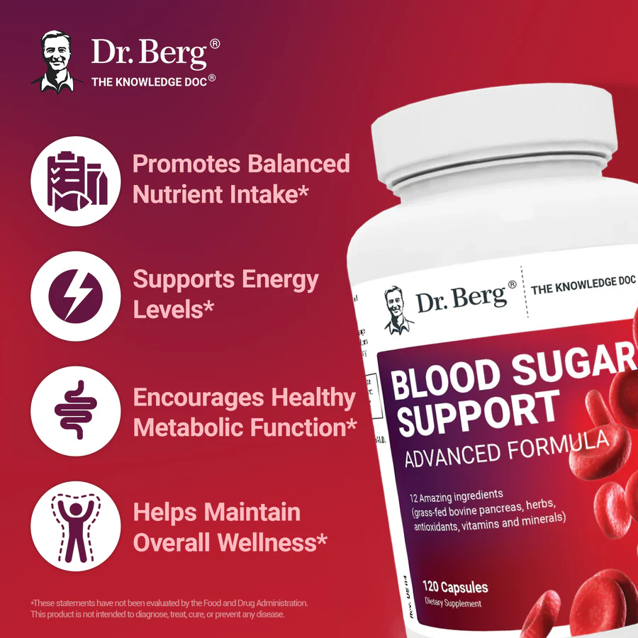 Dr. Berg Blood Sugar Support Advanced Formula