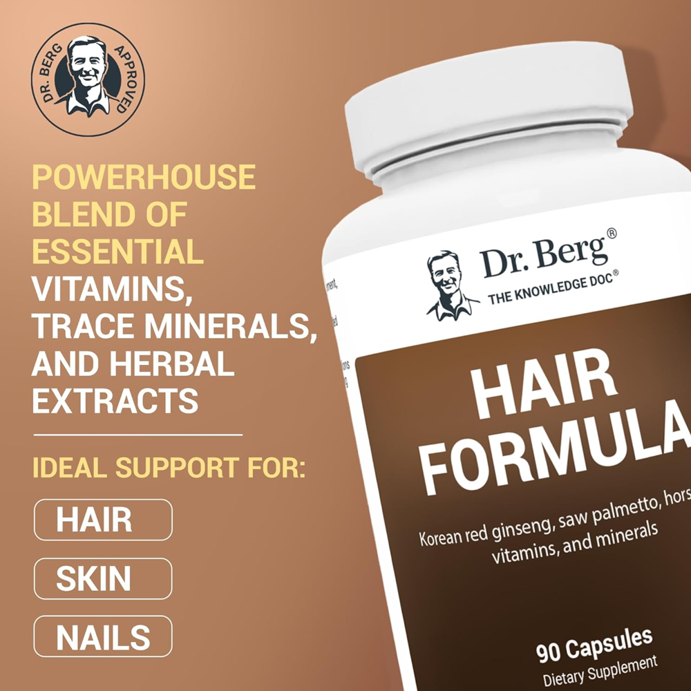 Dr. Berg Hair Formula - 90 Capsules