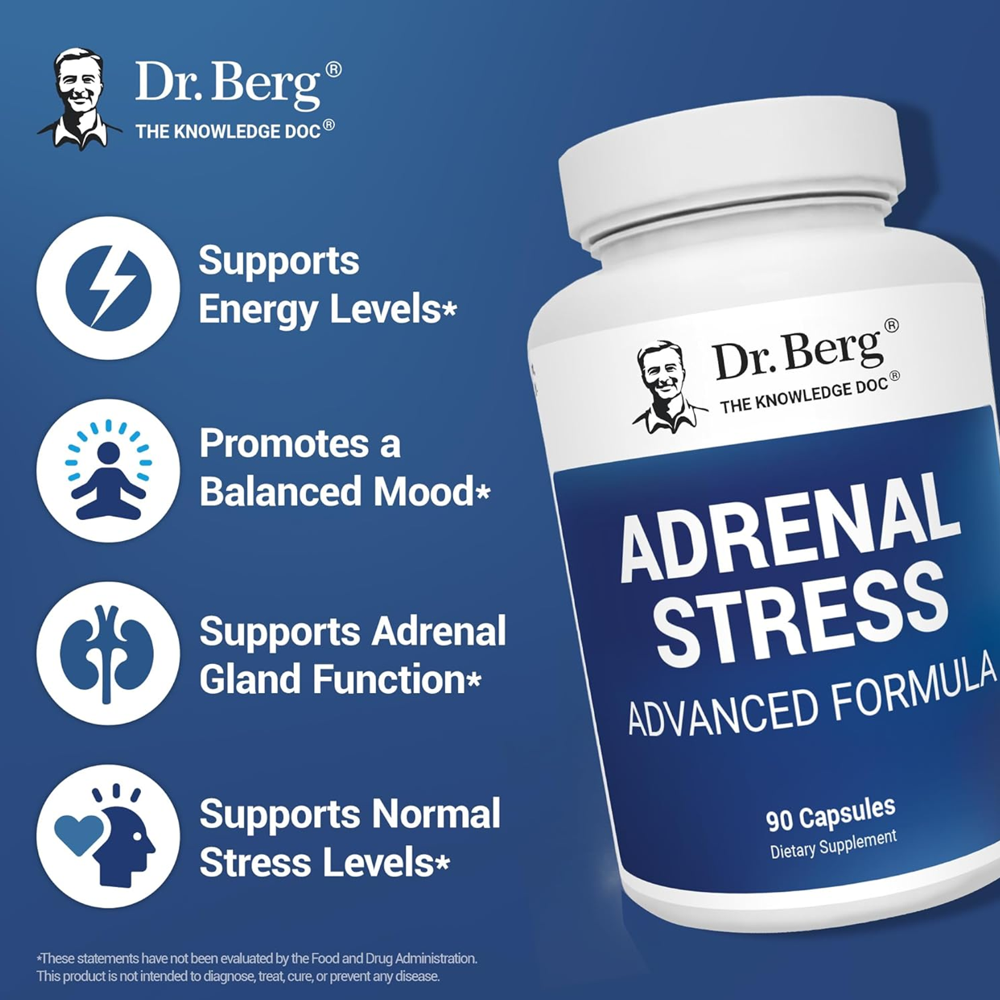 Dr. Berg L-Theanine Adrenal Support Capsules