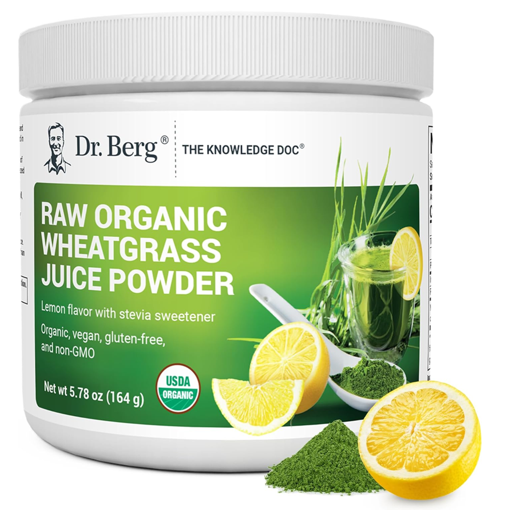 Dr. Berg Raw Organic Wheatgrass Juice Powder