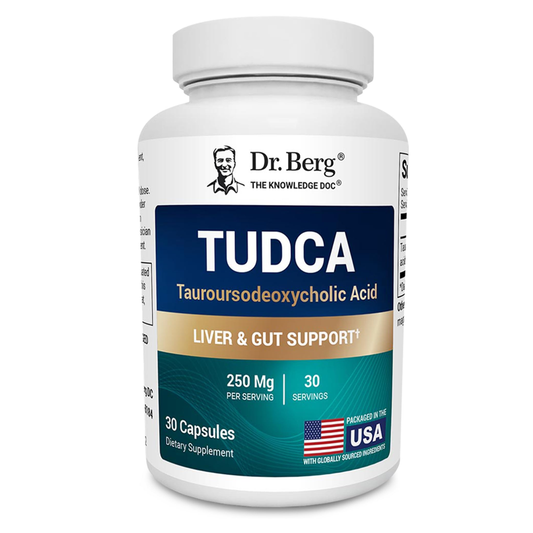 Dr. Berg Tudca Tauroursodeoxycholic Acid 250mg