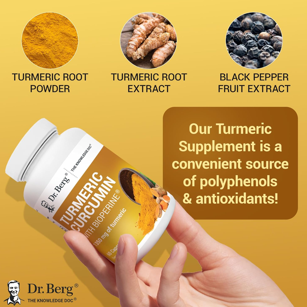 Dr. Berg Turmeric Curcumin with BioPerine