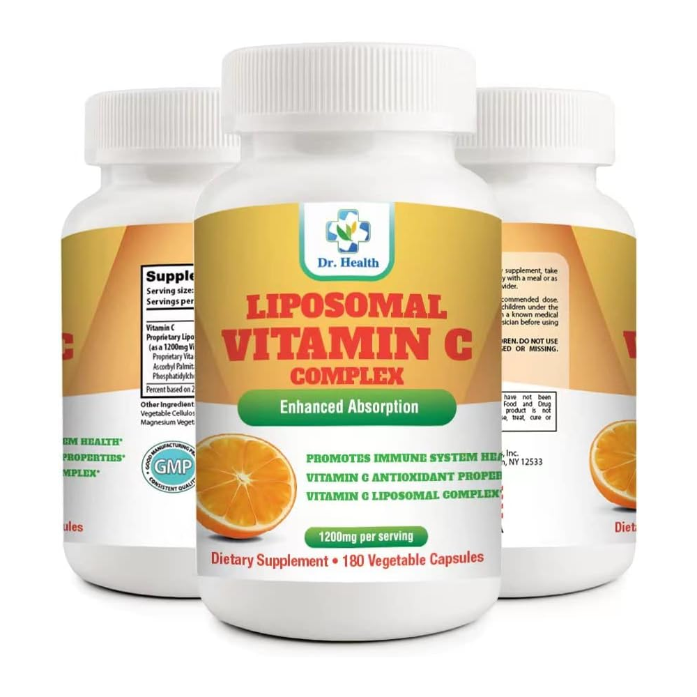 Dr. Health Liposomal Vitamin C 1200mg Capsules