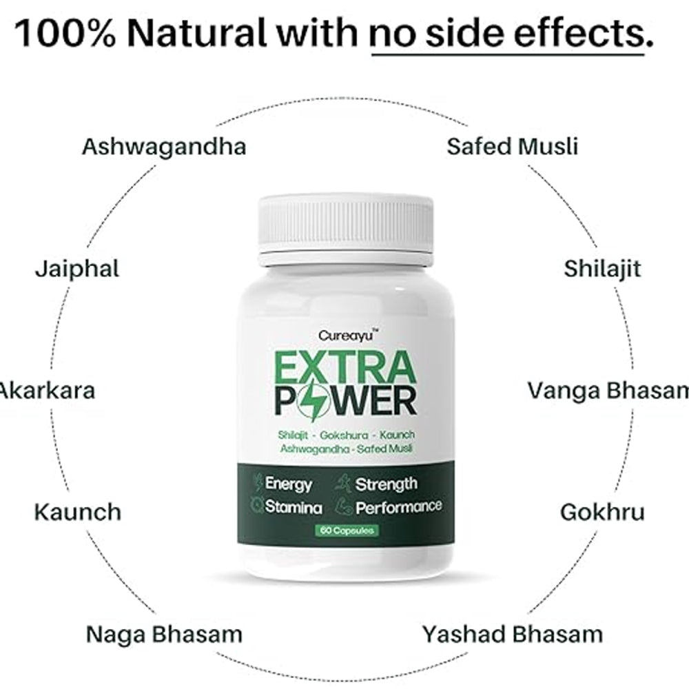 Cureayu Extra Power | 60 Capsules